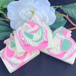 White Magnolia Bar Soap